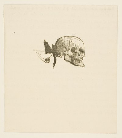Schlussvignette aus Au Pied du Sinaï von Henri de Toulouse-Lautrec