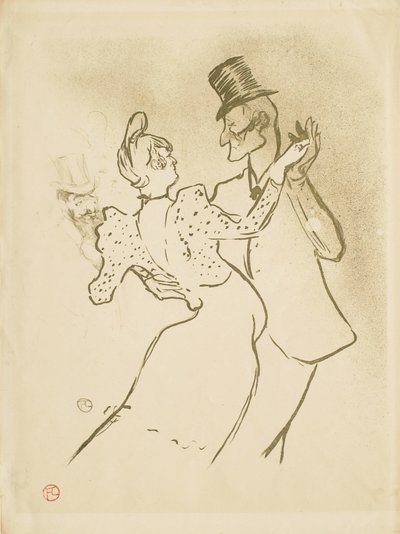 Der Vielfraß von Henri de Toulouse-Lautrec