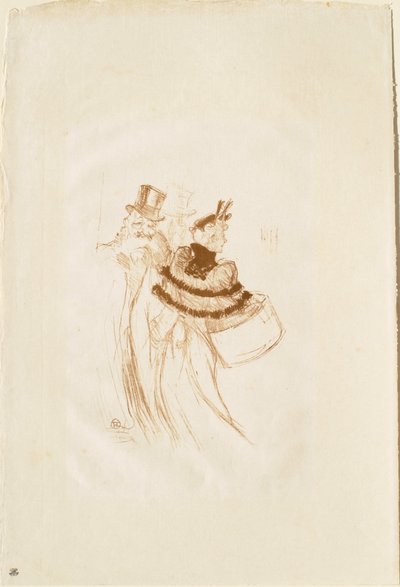 Die alten Herren von Henri de Toulouse-Lautrec