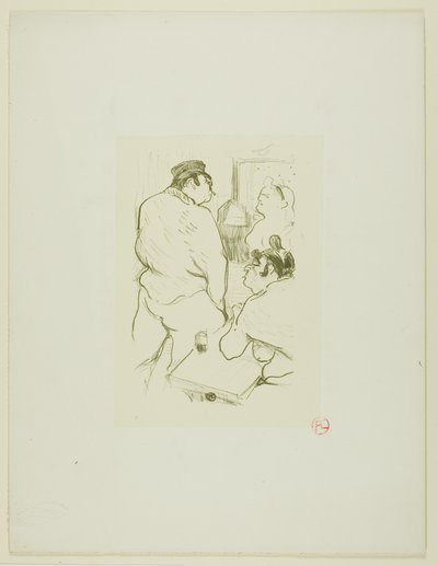 Der Schrecken von Grenelle von Henri de Toulouse-Lautrec