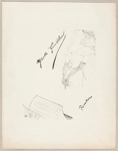 Yvette Guilbert von Henri de Toulouse-Lautrec