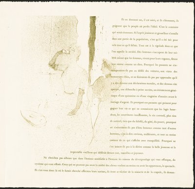 Yvette Guilbert von Henri de Toulouse-Lautrec