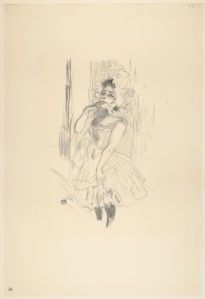 Anna Held, in Toutes ces Dames au Théâtre von Henri de Toulouse Lautrec