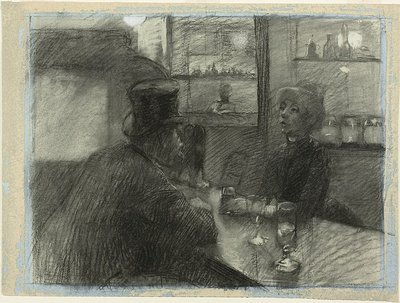 Bar des Cafés der rue de Rome von Henri de Toulouse Lautrec