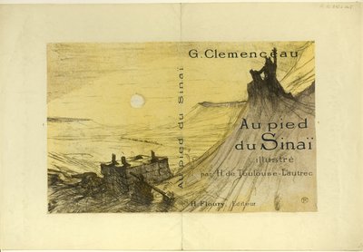 Cover für Au pied du Sinaï von Henri de Toulouse Lautrec