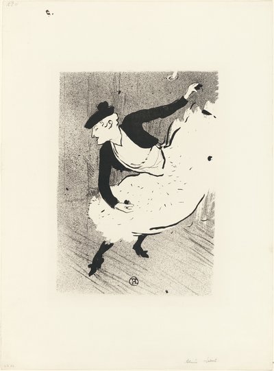 Edmée Lescot, aus Le Café-Concert von Henri de Toulouse Lautrec