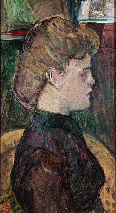 Hélène V. Juliette Vary, 1888 von Henri de Toulouse Lautrec