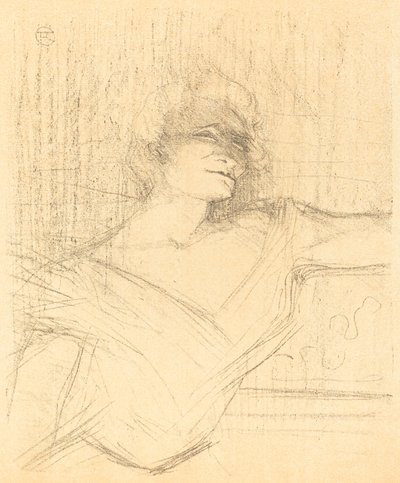 In "La glu" von Henri de Toulouse Lautrec
