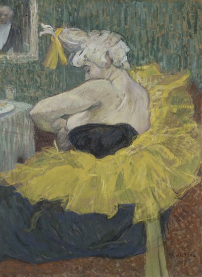 Die Clownesse Cha-U-Kao von Henri de Toulouse Lautrec