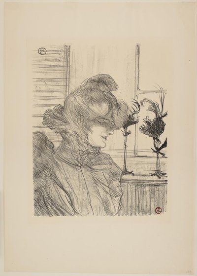 Madame Le Margoin, Modistin von Henri de Toulouse Lautrec
