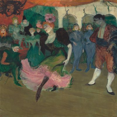 Marcelle Lender tanzt den Bolero in Chilpéric, 1895-1896 von Henri de Toulouse Lautrec