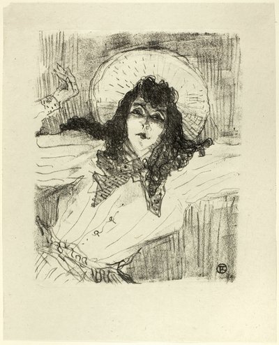 May Belfort, aus Treize Lithographies von Henri de Toulouse Lautrec