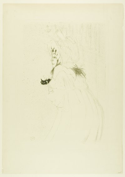 Miss May Belfort verbeugt sich von Henri de Toulouse Lautrec