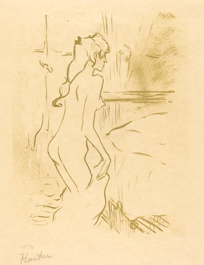 Studie einer Frau von Henri de Toulouse Lautrec