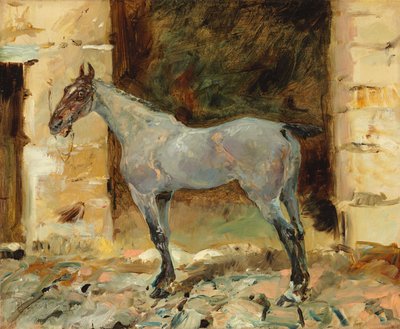 Angebundenes Pferd von Henri de Toulouse Lautrec