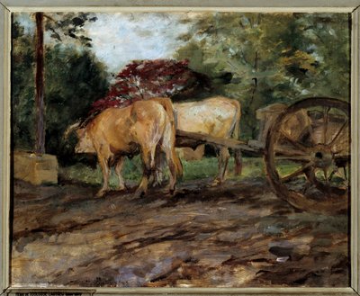 Die Ochsen unter dem Joch von Henri de Toulouse Lautrec
