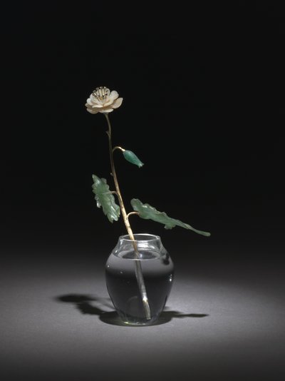 Weiße Blume, Firma Peter Carl Fabergé von Henrik Wigstrom