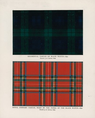 42. Royal Highlanders The Black Watch. Regimentstartan von Henry A. Payne