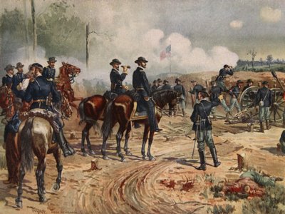 Die Belagerung von Atlanta, 28. Juli - 2. September 1864 von Henry Alexander Ogden