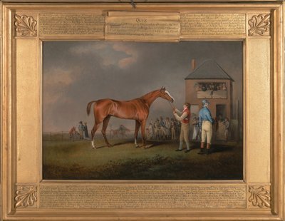 Quiz, nach seinem letzten Rennen in Newmarket von Henry Bernard Chalon