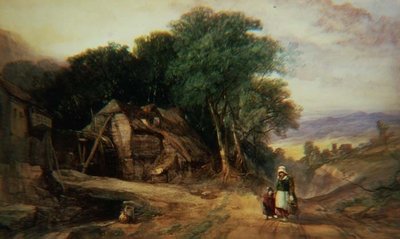An den Grenzen von Dartmoor, ca. 1840 von Henry Bright