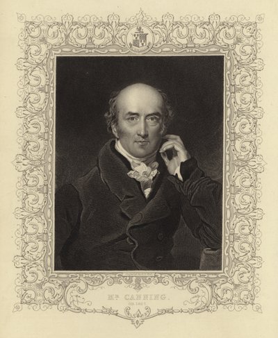 Mr. Canning, 1827 von Henry Bryan I Hall
