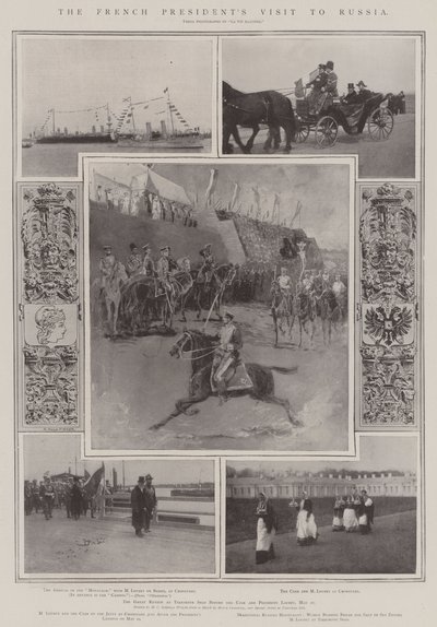 Der Besuch des französischen Präsidenten in Russland von Henry Charles Seppings Wright