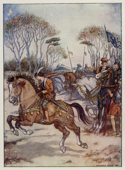 Eine feine Reitvorführung von Henry Cole