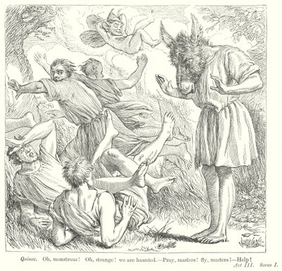 Ein Sommernachtstraum von Henry Courtney (after) Selous