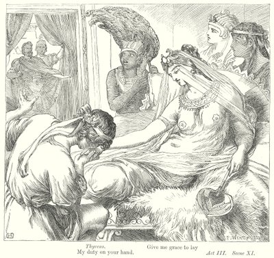 Antonius und Cleopatra von Henry Courtney (after) Selous