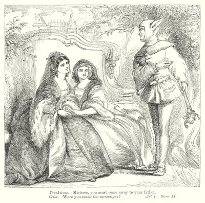 Wie es euch gefällt (Gravur) von Henry Courtney (after) Selous