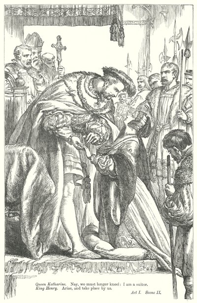 König Heinrich VIII (Gravur) von Henry Courtney (after) Selous