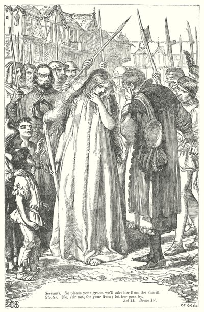 König Heinrich VI. Teil II (Gravur) von Henry Courtney (after) Selous