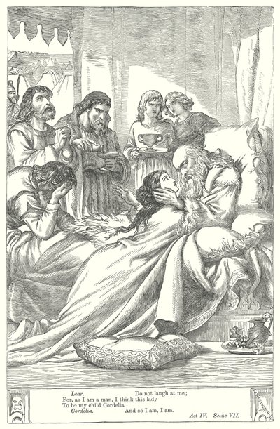 König Lear von Henry Courtney (after) Selous