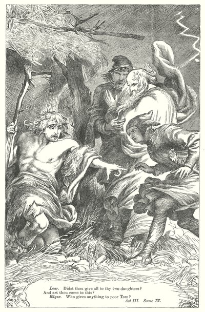 König Lear von Henry Courtney (after) Selous