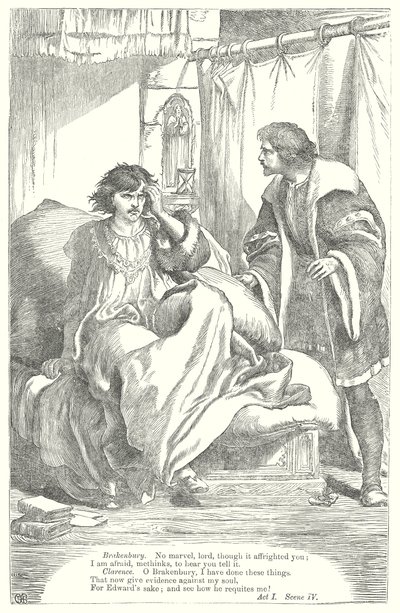 König Richard III. (Gravur) von Henry Courtney (after) Selous