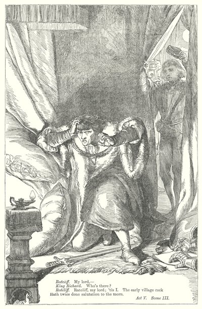 König Richard III. (Gravur) von Henry Courtney (after) Selous