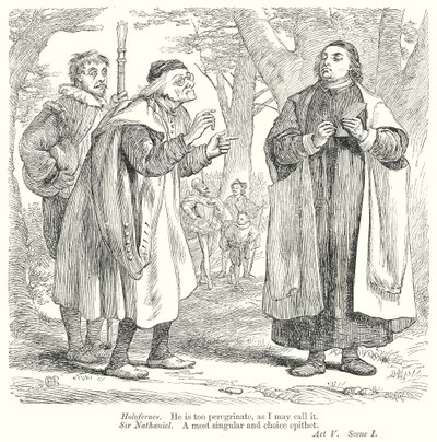 Verlorene Liebesmüh (Gravur) von Henry Courtney (after) Selous