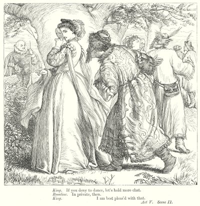 Verlorene Liebesmüh von Henry Courtney (after) Selous