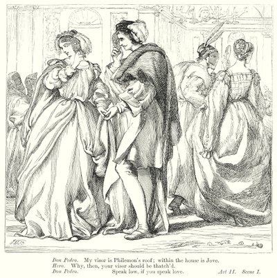 Viel Lärm um nichts von Henry Courtney (after) Selous