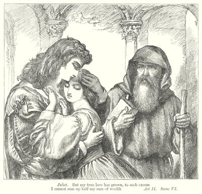 Romeo und Julia von Henry Courtney (after) Selous
