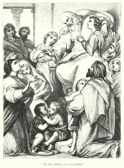 Der Apostel Johannes von Henry Courtney (after) Selous