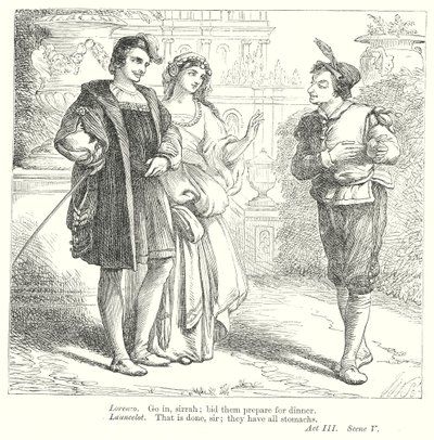 Der Kaufmann von Venedig von Henry Courtney (after) Selous