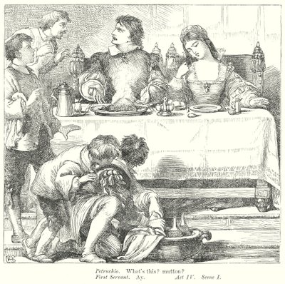 Der Widerspenstigen Zähmung von Henry Courtney (after) Selous