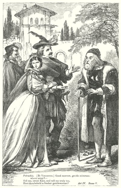 Der Widerspenstigen Zähmung von Henry Courtney (after) Selous