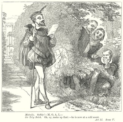 Was ihr wollt (Gravur) von Henry Courtney (after) Selous
