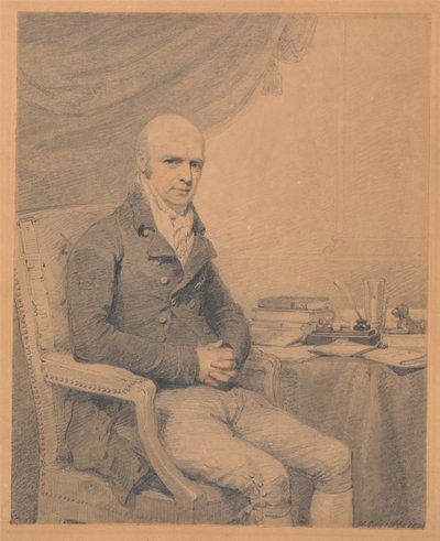 Porträt von Thomas Estcourt Esq. aus Estcourt von Henry Edridge