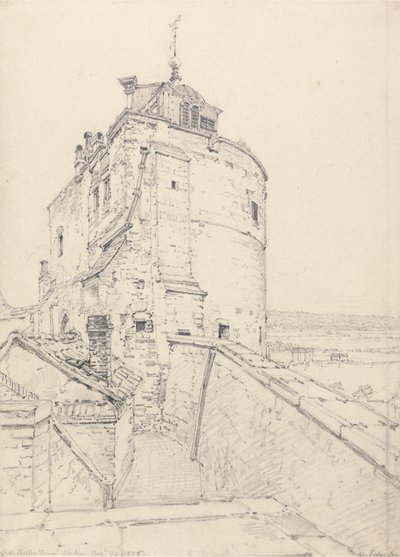 Der Curfew Tower, Windsor von Henry Edridge