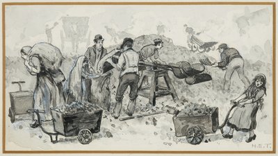 Koksverkauf bei den Gaswerken von Henry Edward Tidmarsh