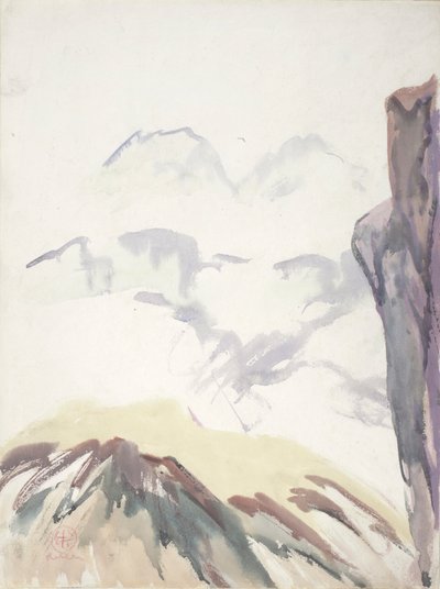 Bergstudie von Henry George Keller